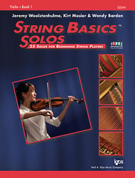 String Basics Solos, Book 1 Conductor/Piano Book string method book cover Thumbnail